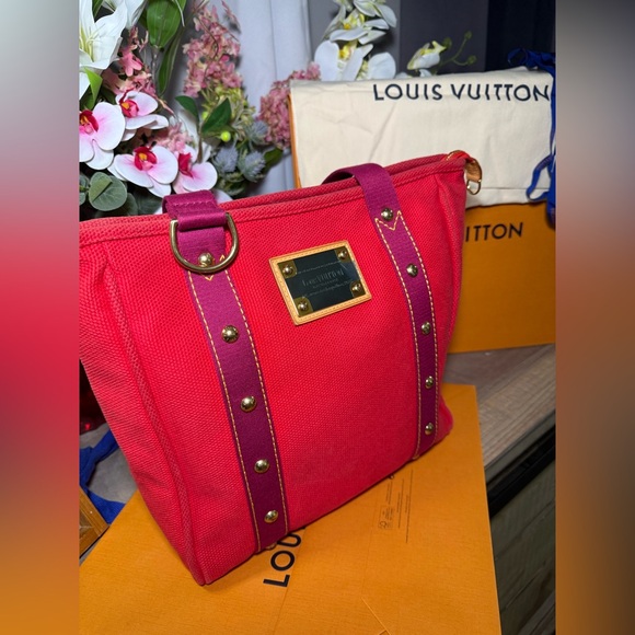 ❌SOLD❌Authentic Limited edition line 2005 LV Anigua Cabas MM Tote Bag. - Picture 13 of 15